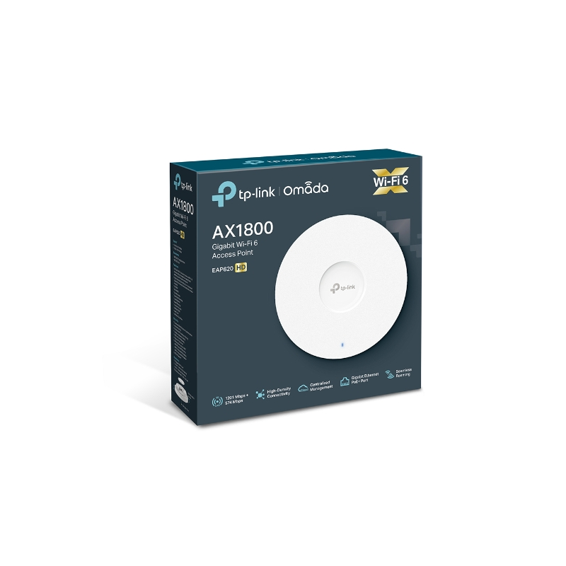 ACCESS POINT TP-LINK EAP620 HD DUAL BAND AX1800