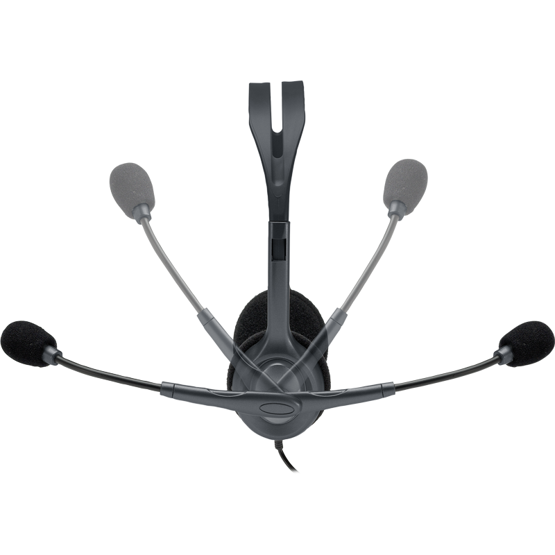 Auricular con Microfono Logitech H111 Blk 1 Jack 981-000612