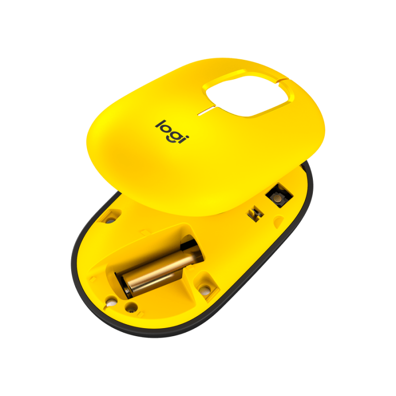 Mouse Logitech WIR POP Mouse Black/Yelow 910-006549