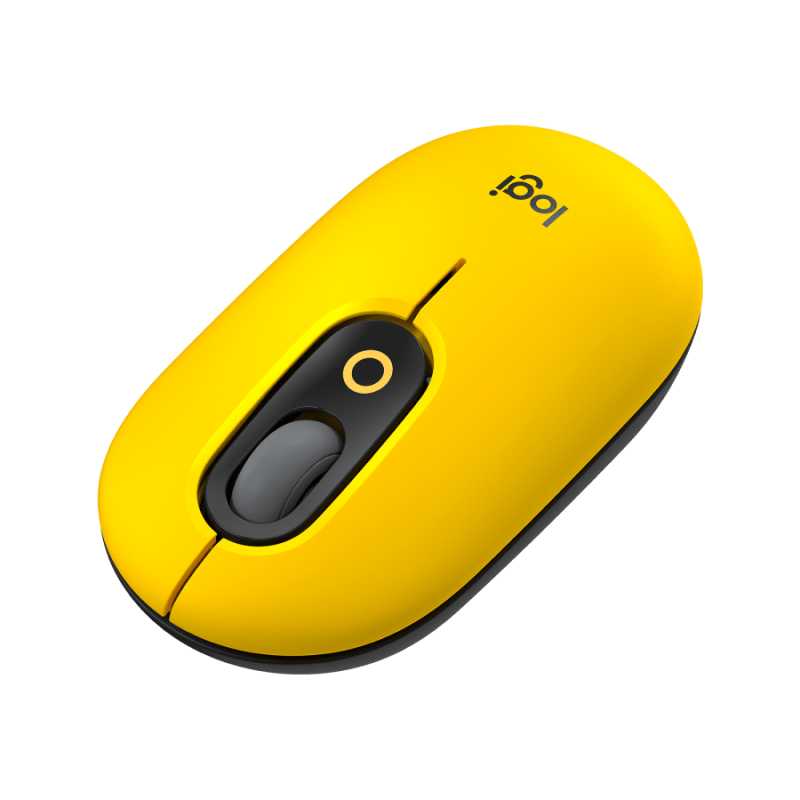 Mouse Logitech WIR POP Mouse Black/Yelow 910-006549