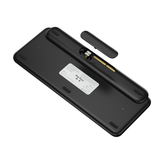 Teclado Logitech Pop Keys Mecanico Yellow