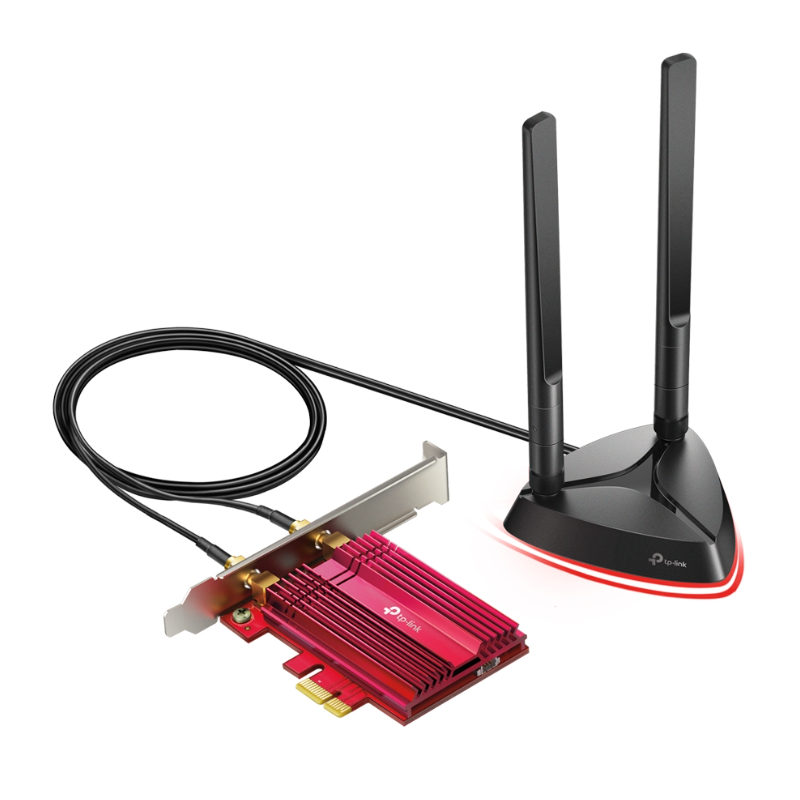 ARCHER TX3000E TP LINK  P.REDW Y BT PCIX AX3000 2 ANT EXT C/BASE