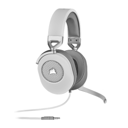Auricular Corsair HS65 Gaming Surround 7.1 Blanco White
