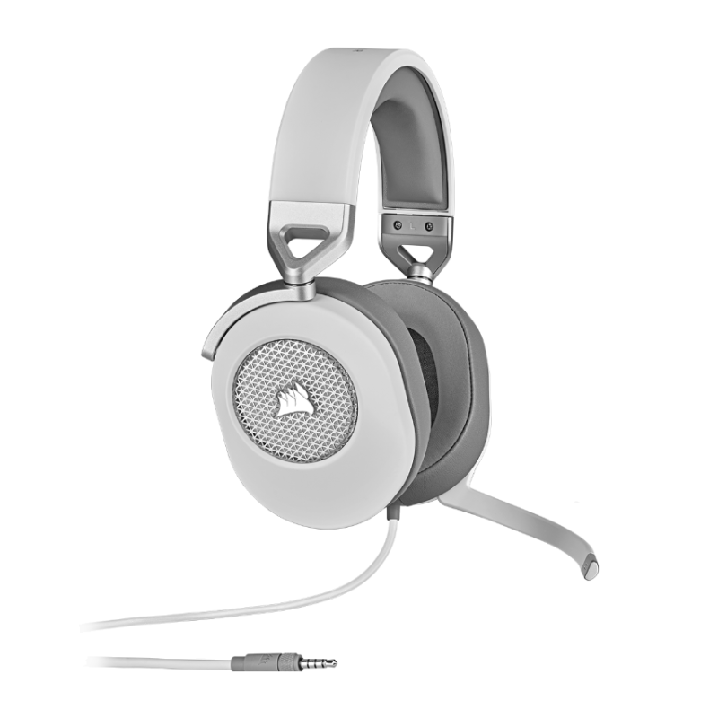 Auricular Corsair HS65 Gaming Surround 7.1 Blanco White