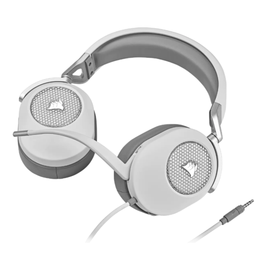 Auricular Corsair HS65 Gaming Surround 7.1 Blanco White
