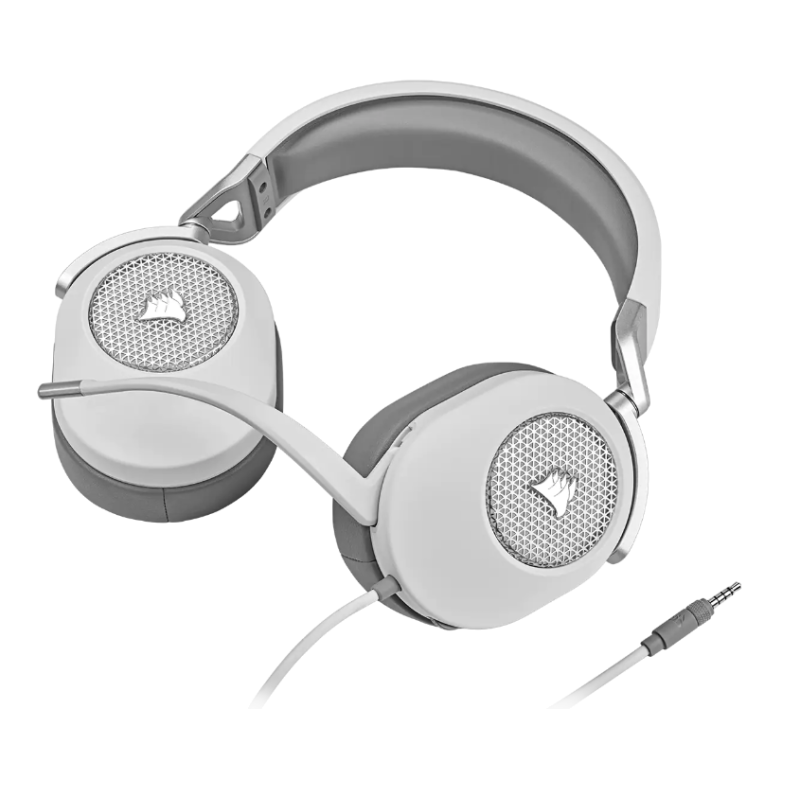 Auricular Corsair HS65 Gaming Surround 7.1 Blanco White