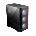 GABINETE MSI MAG FORGE M100A ACRILICO ATX FAN FRONT RGB X3 / BACK RGB X1