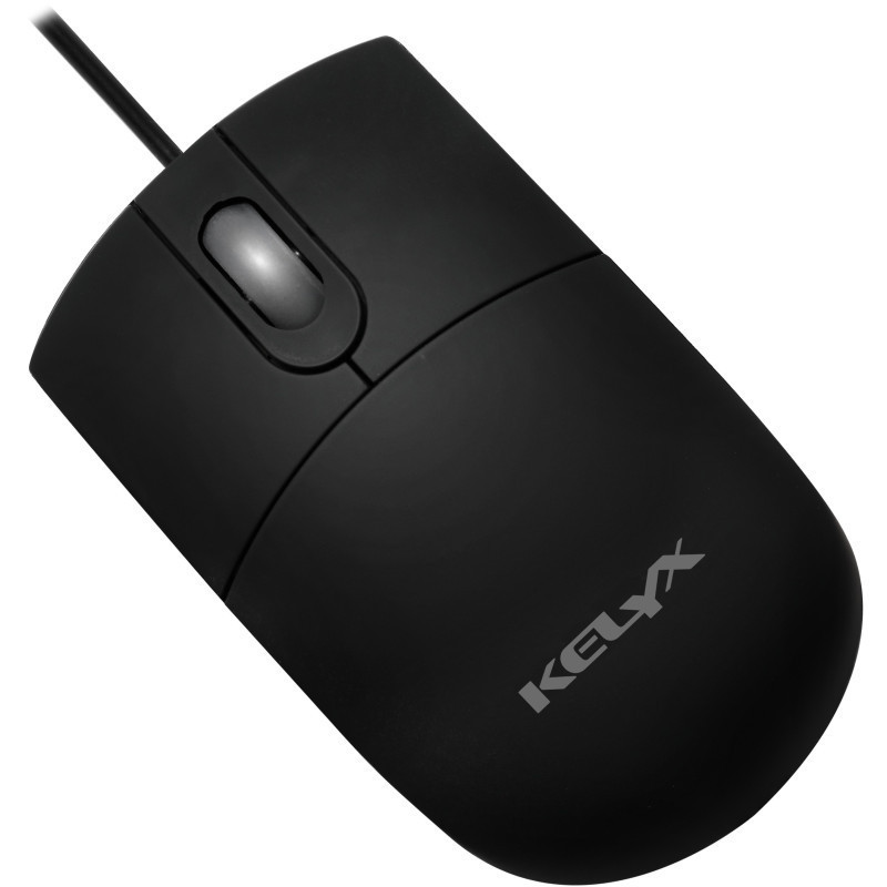 Gabinete, Kit Teclado y Mouse  Kelyx Modelo LC728-12 Fuente 500W