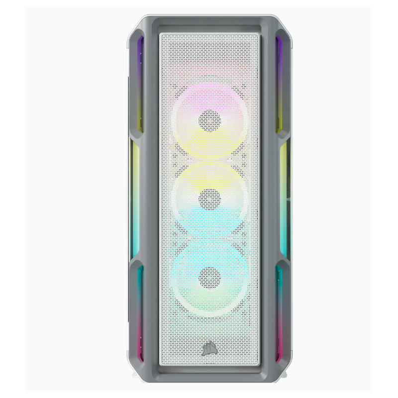 GABINETE CORSAIR ICUE 5000T RGB TG MID-TOWER WHITE