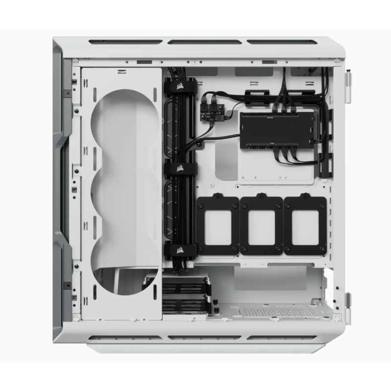 GABINETE CORSAIR ICUE 5000T RGB TG MID-TOWER WHITE