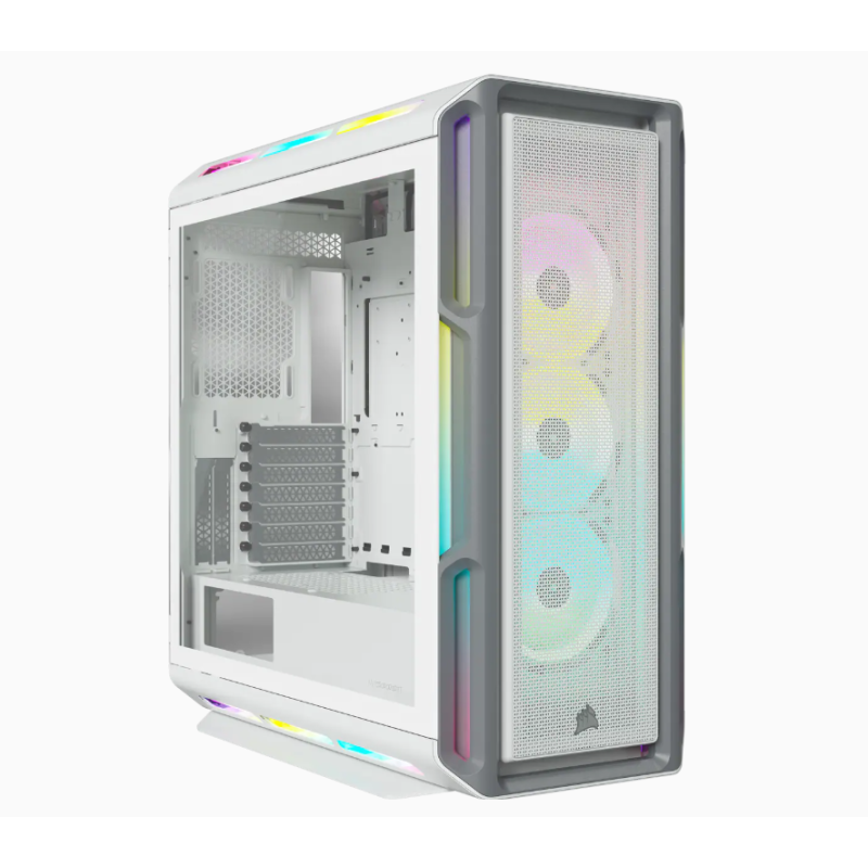 GABINETE CORSAIR ICUE 5000T RGB TG MID-TOWER WHITE