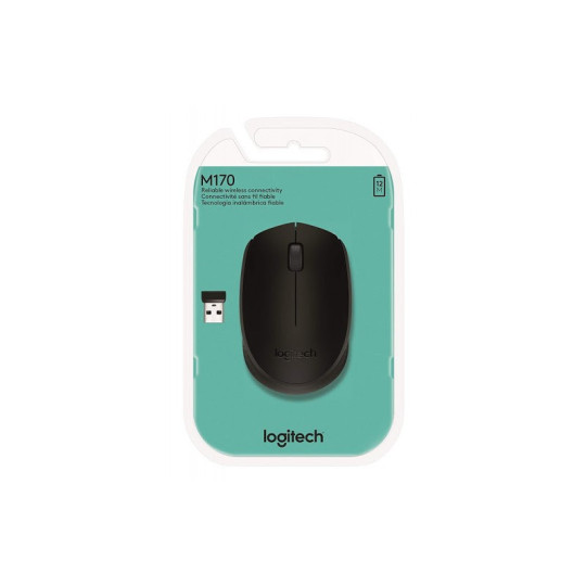 MOUSE INALÁMBRICO M170 BLACK LOGITECH