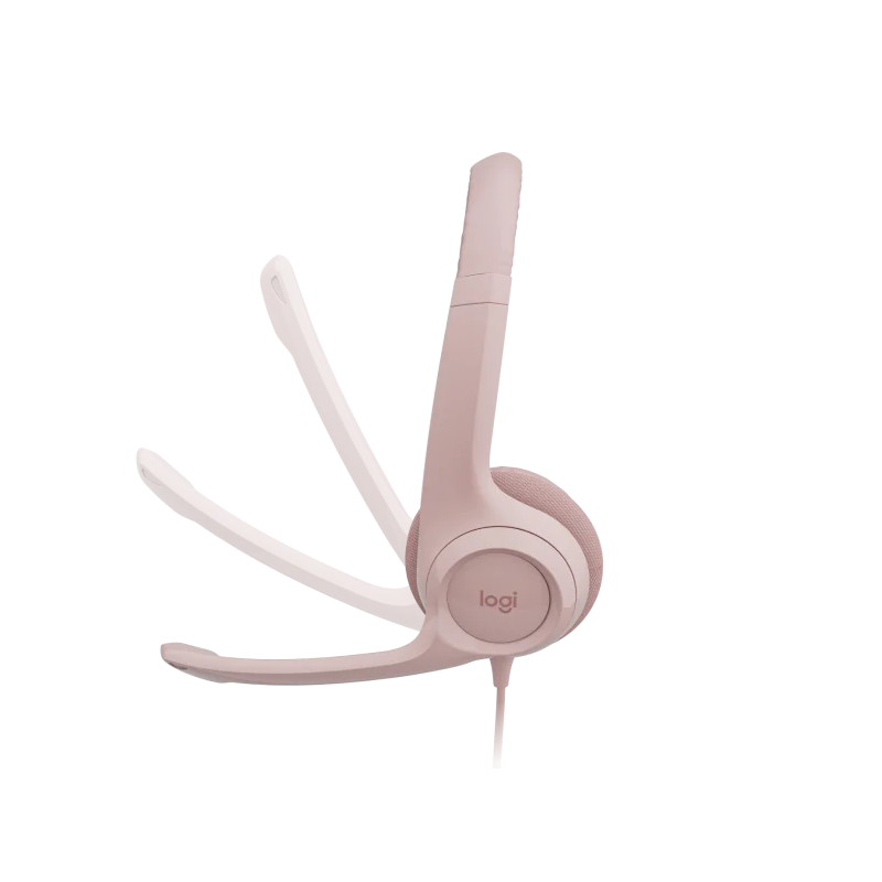 AURICULAR LOGITECH H390 USB CON MICRÓFONO ROSE