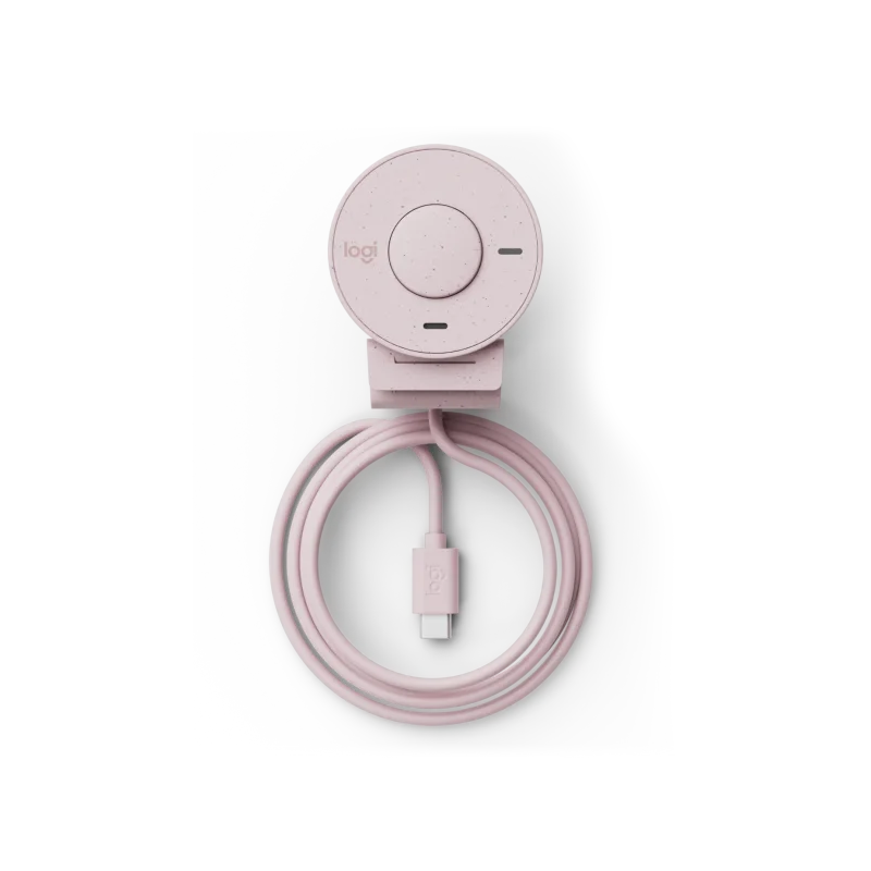 WEB CAM LOGITECH BRIO 300 ROSE FULL HD
