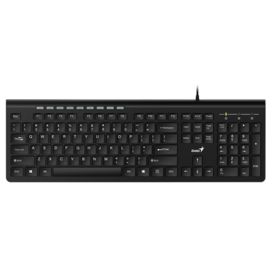 TECLADO GENIUS SLIMSTAR 230 II BLACK