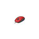 Mouse Logitech M110 Silencioso Usb rojo