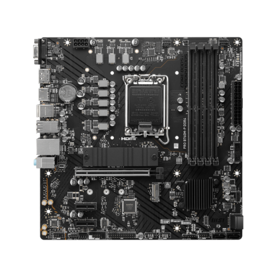 MOTHERboard MSI PRO B760M-P DDR4 1700 (12VA/13VA GEN)