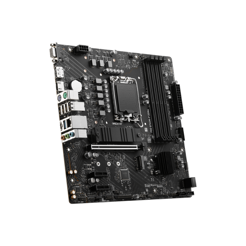MOTHERboard MSI PRO B760M-P DDR4 1700 (12VA/13VA GEN)