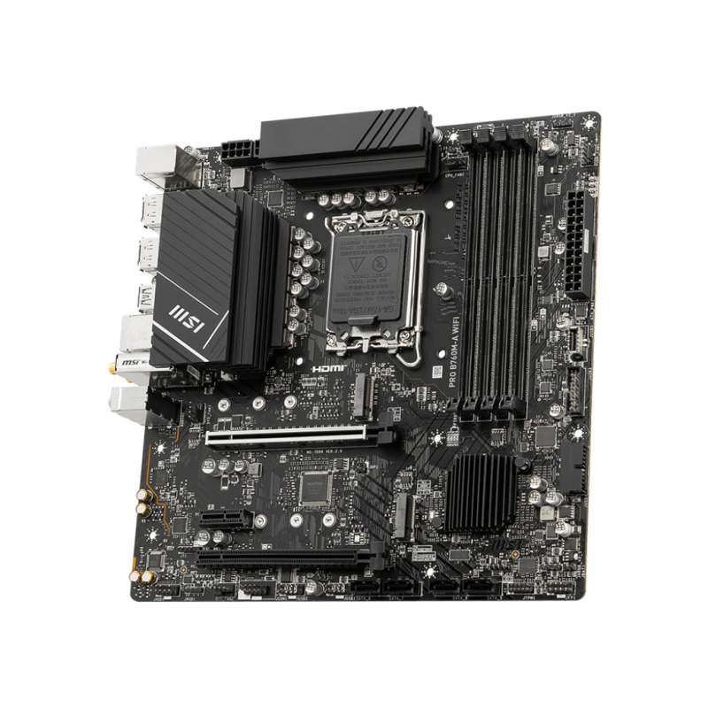Motherboard MSI Msi Mb Pro B760M-A Wifi Lga 1700 Intel B760 Intel