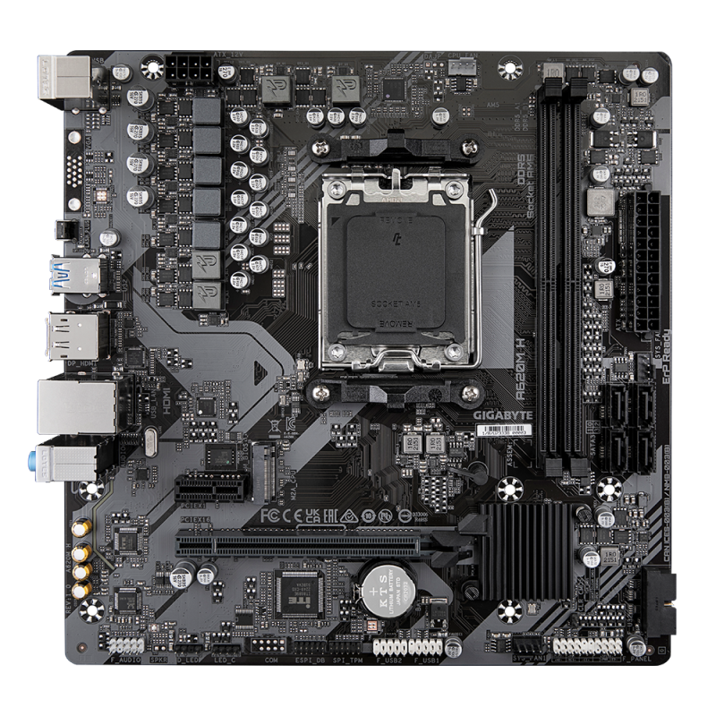 Motherboard GIGABYTE A620M H DDR5 AM5 (Series 7000/8000)