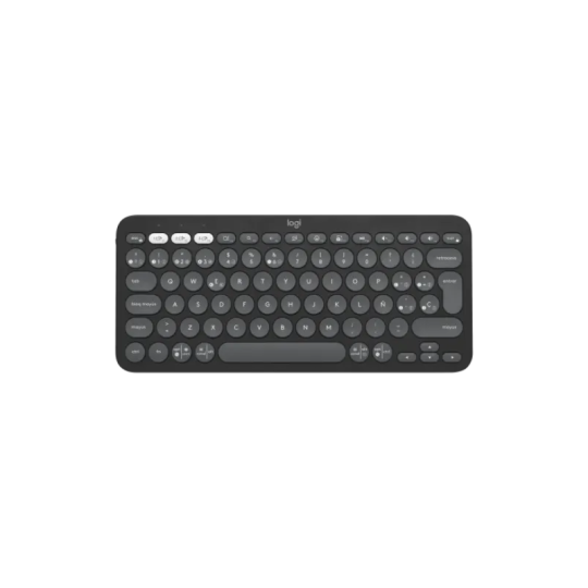 Teclado Logitech Bluetooth K380s Pebble Graphite 920-011783