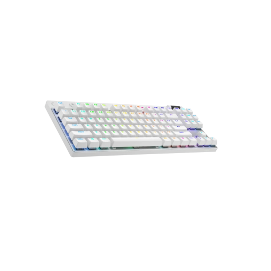 TECLADO LOGITECH WIRELESS PRO X TKL WHITE LIGHTSPEED 920-012143