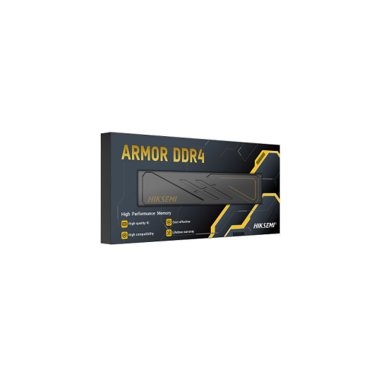 Memoria pc DDR4 HIKSEMI 16Gb 3200 Mhz Armor c/disipador Black