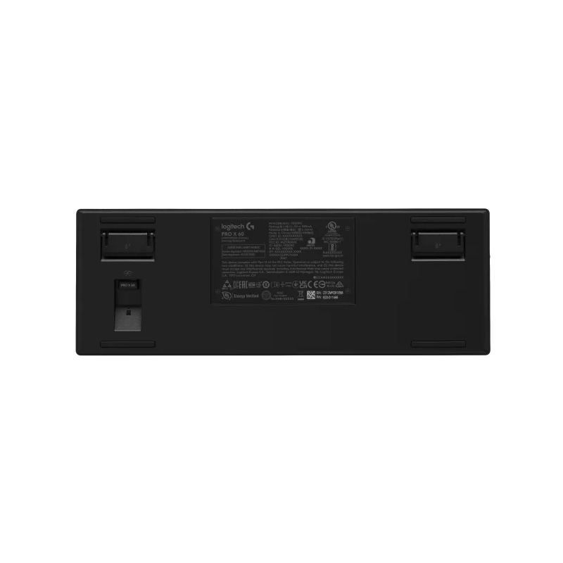 TECLADO LOGITECH WIRELESS PRO X 60 BLACK LIGHTSPEED 920-011902