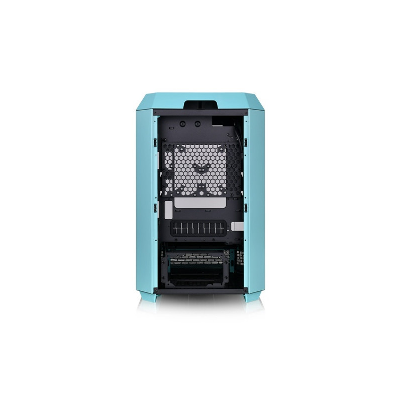 Gabinete TT The Tower 300 Mid-Tower TG x3 Fan x2 Turquoise