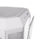 Gabinete TT The Tower 600 Mid-Tower TG x3 Fan x2 Snow White